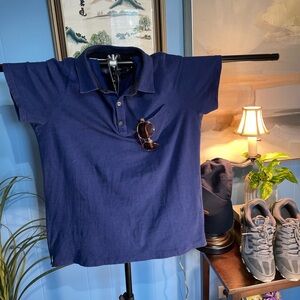 Banana Republic Dark Blue Polo Shirt